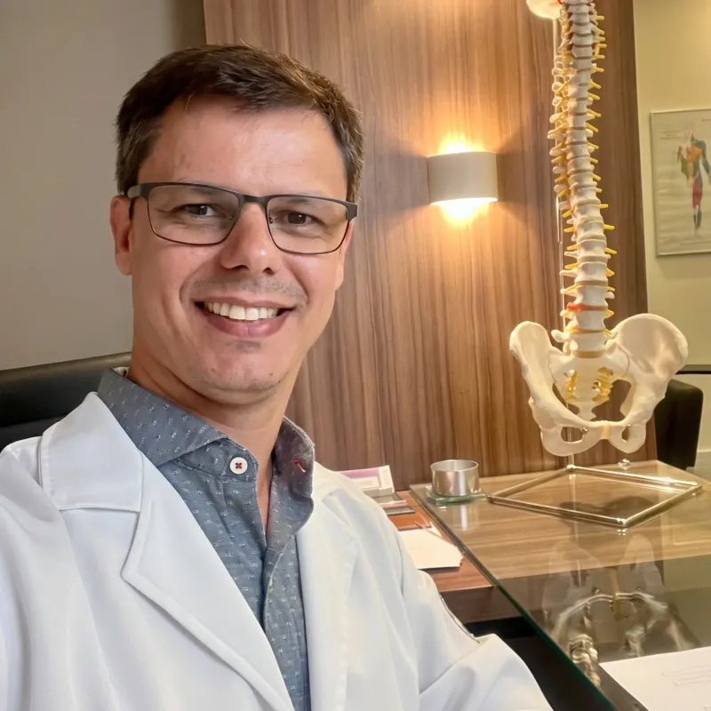Rodrigo Ribas, fisioterapeuta e osteopata, diretor da Fisioaxial
